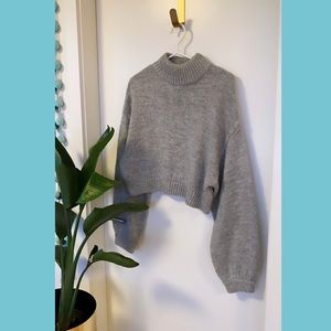 ✨cozy grey turtleneck✨